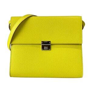 Hermès Click 16 Verso Other Style Wallet Lime Gold